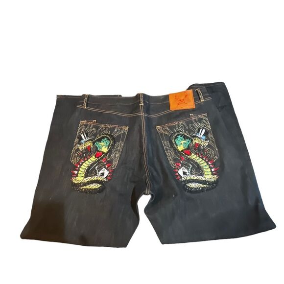 Ed Hardy Men’s Jeans size 44X32, 2009 edition. - Picture 3 of 12